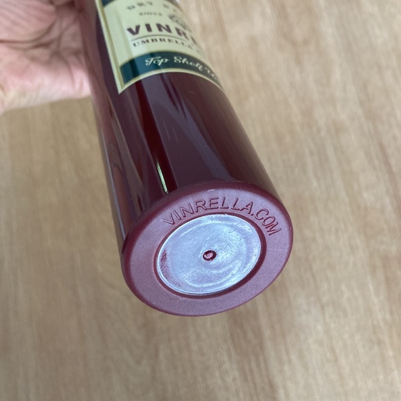 (NWT) Red Wine Bottle Shape Umbrella - Picture 7 of 9